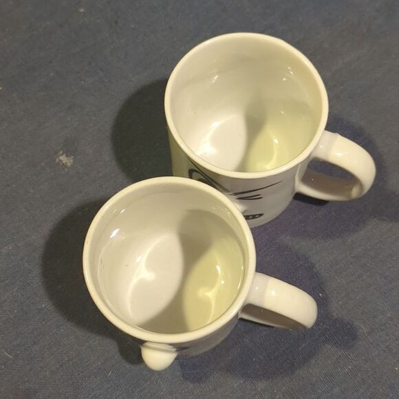 Vintage 3D Funny Face ATICO Anthropomorphic Coffee Cups Mugs 90s - Picture 3 of 5